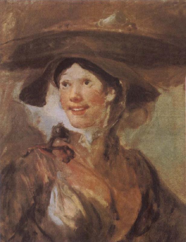 HOGARTH, William The Shrimp Girl oil painting image